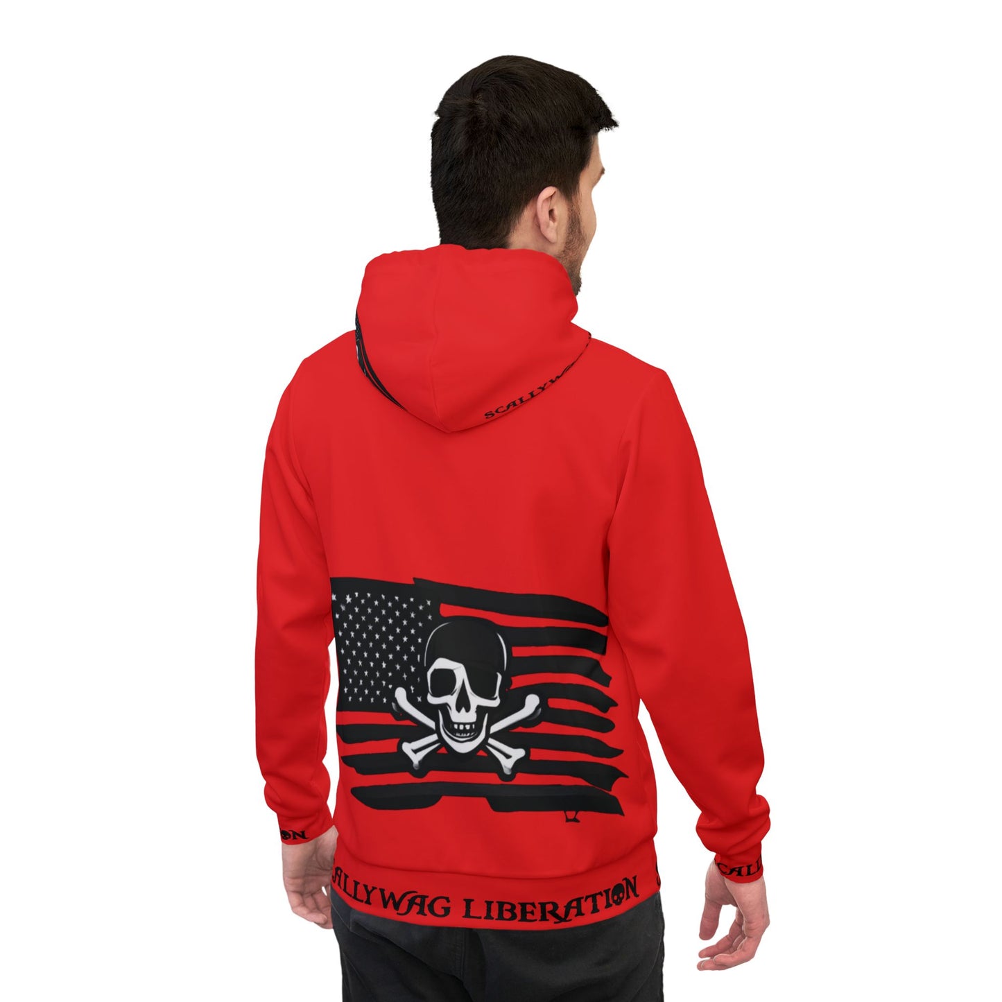 Blackline Flag of the Scallywag Athletic Hoodie