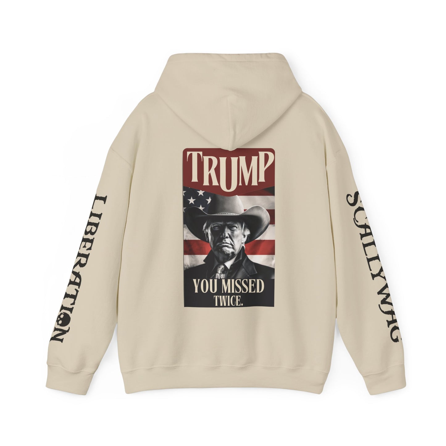 Trump You Missed Twice Hoodie