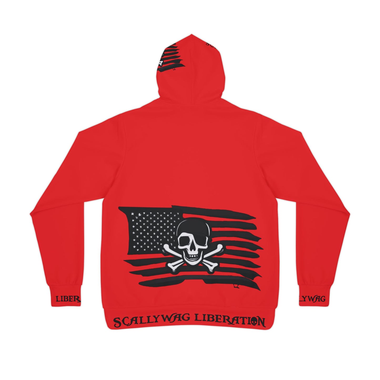 Blackline Flag of the Scallywag Athletic Hoodie