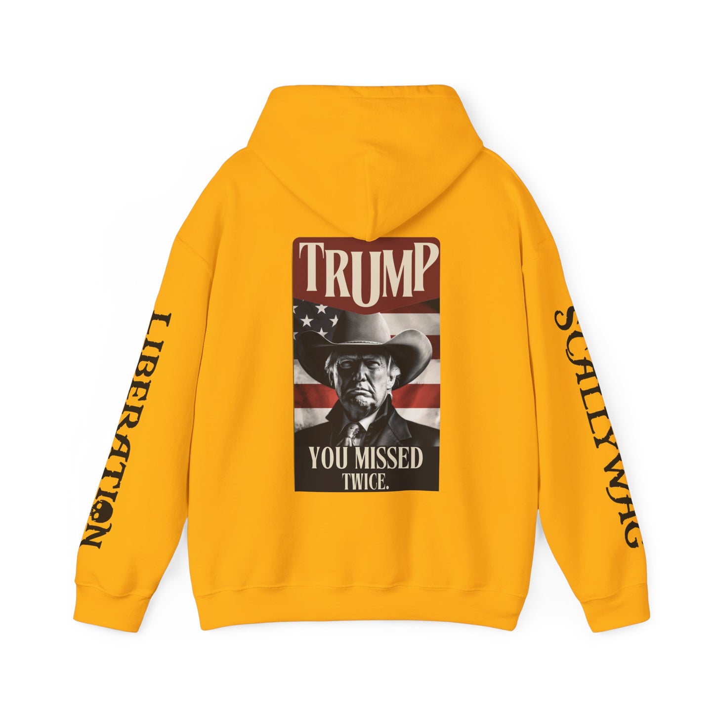 Trump You Missed Twice Hoodie