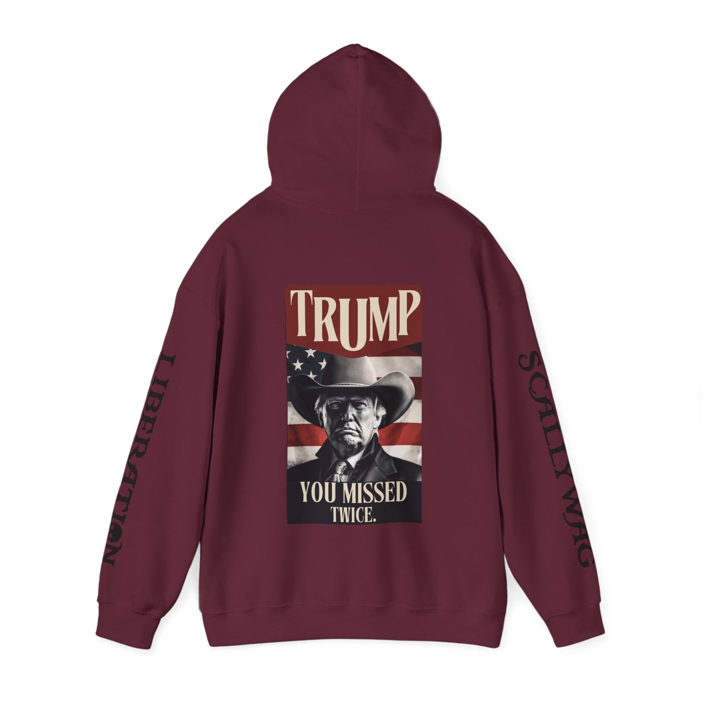 Trump You Missed Twice Hoodie