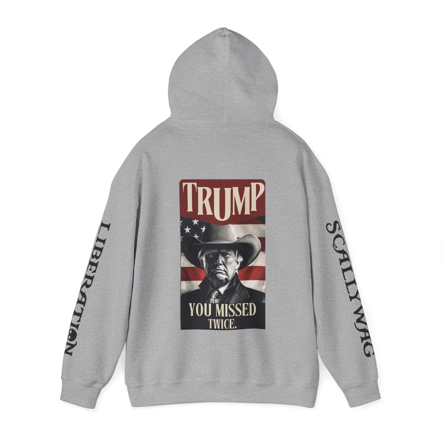 Trump You Missed Twice Hoodie