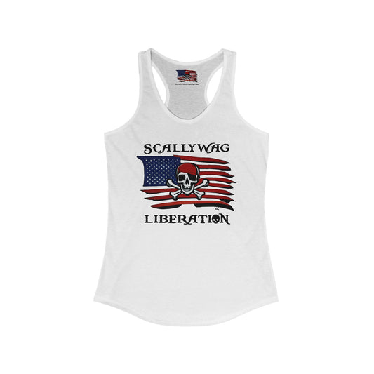 Scally Wag Liberation Racerback Tank