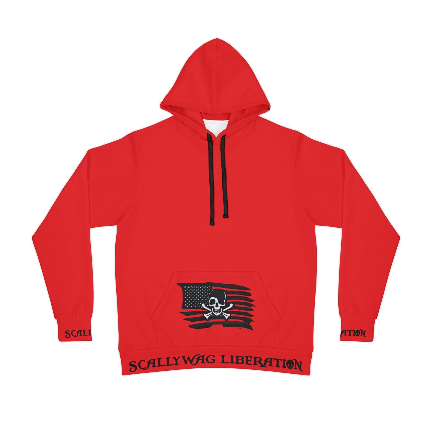 Blackline Flag of the Scallywag Athletic Hoodie